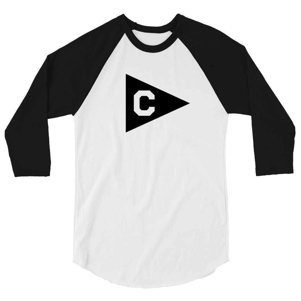 3/4 sleeve raglan shirt